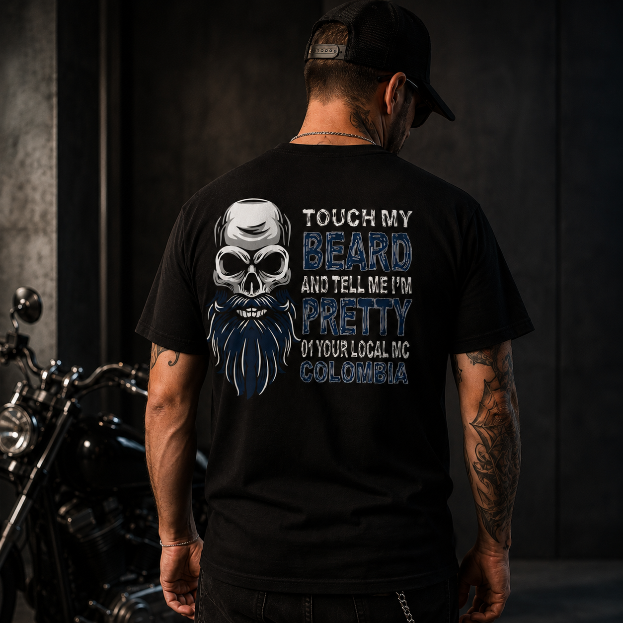 Camiseta "La Barba Azul"