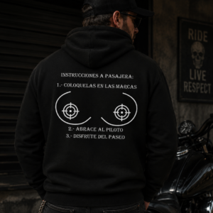 Hoodie "Instrucciones para rodar"